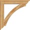 Ekena Millwork Thorton Traditional Rough Sawn Bracket, Western Red Cedar, 6"W x 46"D x 46"H BKT06X46X46THR01RWR - alternate 3